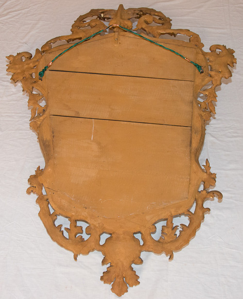 Mirror In Golden Wood Napoleon III Period