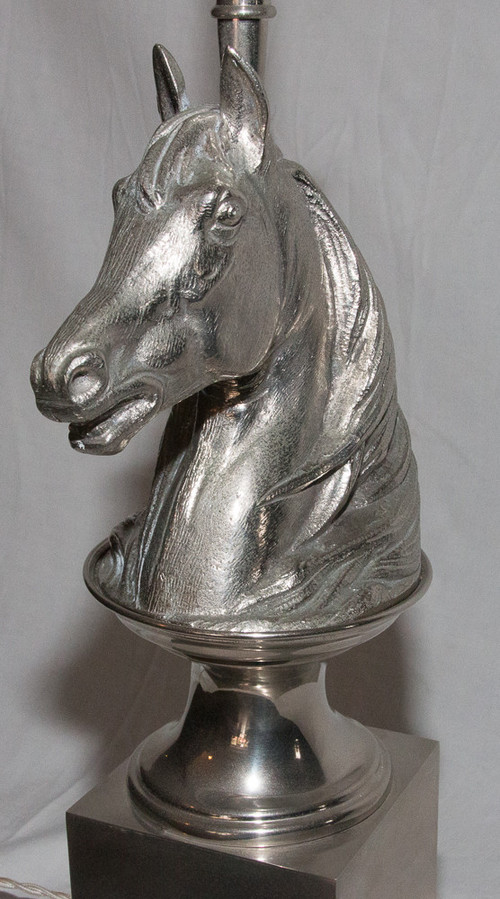 Lampe Tête De Cheval Maison Charles Circa 1970