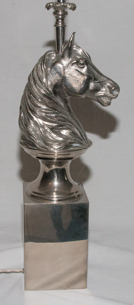 Lampe Tête De Cheval Maison Charles Circa 1970