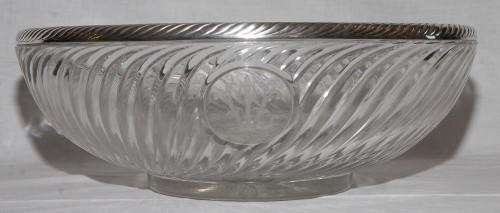  Grande Coupe Baccarat Et Argent Massif Fin XIXe