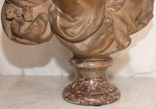 Terracotta bust of Countess Du Barry, 19th century