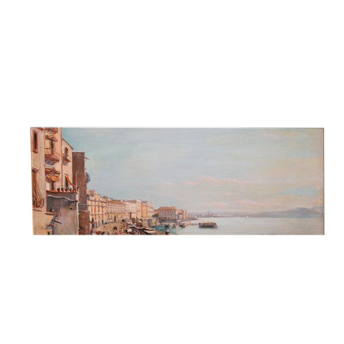 Naples Borgo Santa Lucia Giacinto Gigante 1806-1876