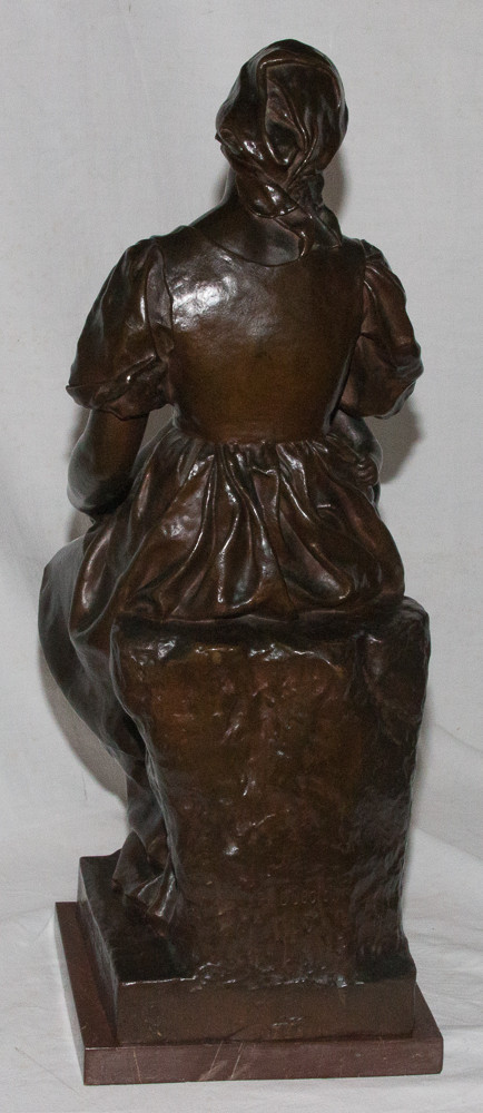 Bronze " Maternité" Signé Paul Dubois 1829-1905