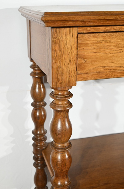 Oak sideboard, Louis Philippe style - 2nd half 19th century