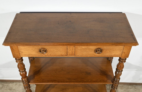 Oak sideboard, Louis Philippe style - 2nd half 19th century