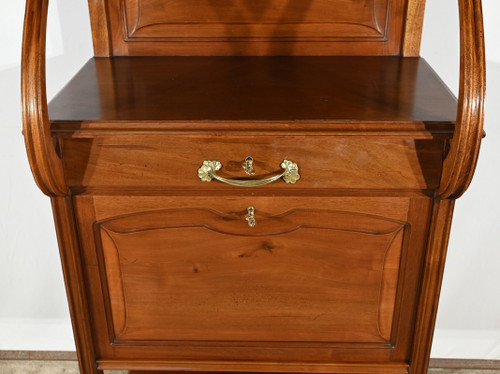 Mahogany bar cabinet, attributed to Maison E.Diot, Art Nouveau - 1900