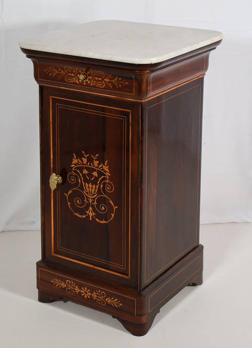 Charles X period bedside table