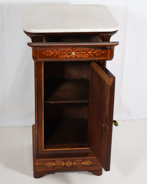 Charles X period bedside table