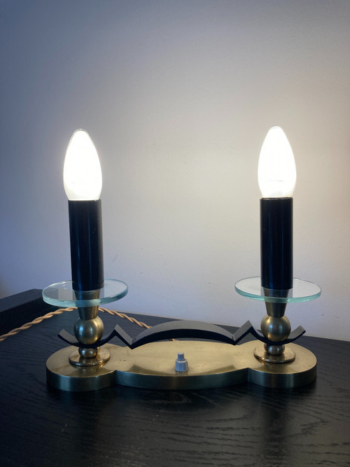 Paire de lampes de table, de style Art Deco.