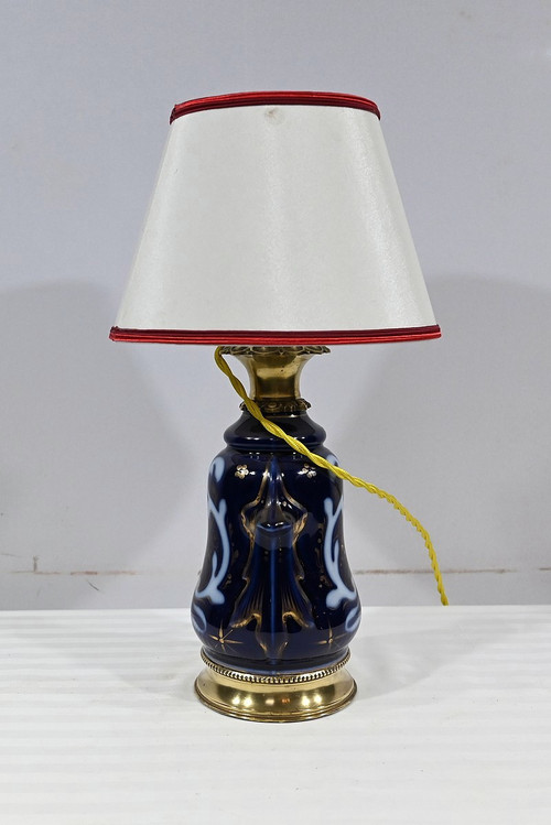 Lampe aus Porzellan von Sèvres - Ende des 19. Jahrhunderts