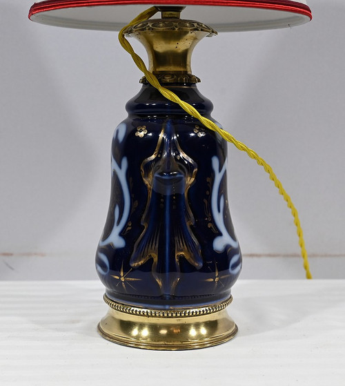 Lampe aus Porzellan von Sèvres - Ende des 19. Jahrhunderts