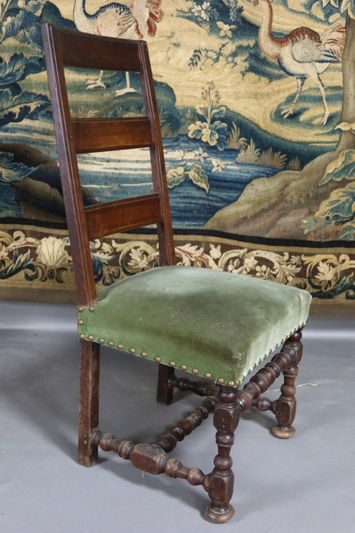 Suite Of Eight Louis XIII Period Chairs