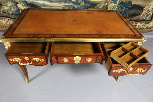  Louis XV desk Stamped François Lesage