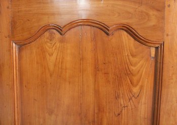  Bonnetière in solid cherry, Louis XV style - Early 19th century