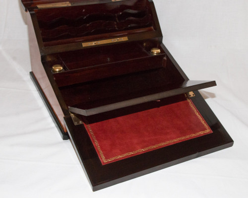 Paul Sormani Writing Case In Marquetry Circa 1860