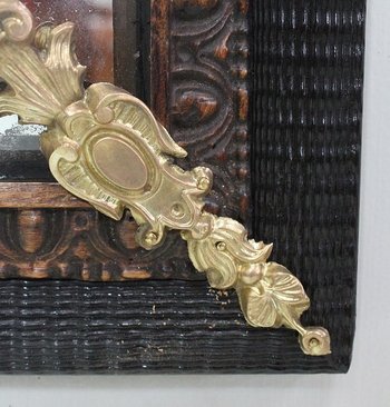  Grand Miroir Rectangulaire, style Louis XIV, époque Napoléon III - XIXe 