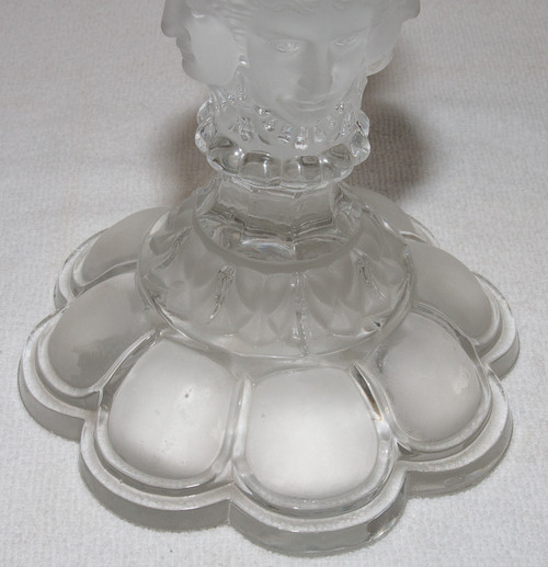 Pair Of Saint Louis Crystal Flambeaux "renaissance" Model