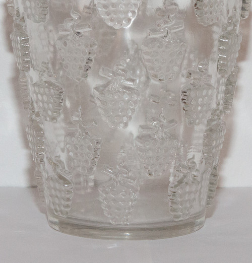 Vase Modell Lave Raisins Malaga R Lalique 1937