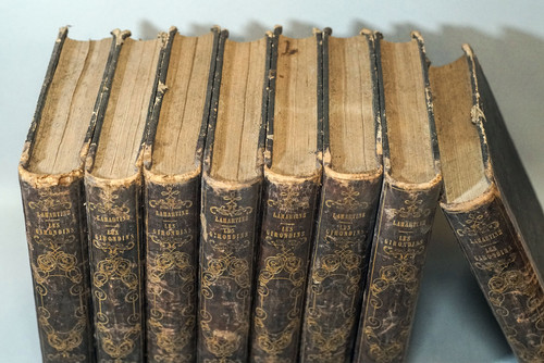 A. de LAMARTINE Histoire des Girondins, 8 vols. 1847