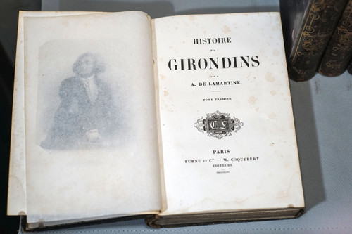 A. de LAMARTINE Histoire des Girondins, 8 vols. 1847