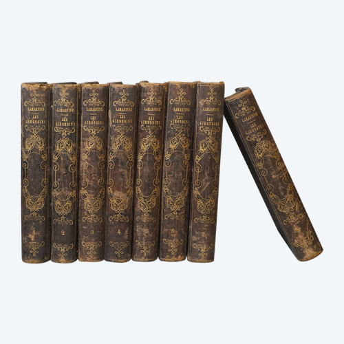 A. de LAMARTINE Histoire des Girondins, 8 vols. 1847