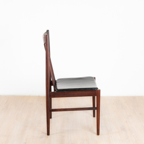 6 rosewood chairs, Arne Vodder, Sibast furniture, Denmark