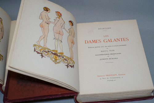 BRANTOME, "Les Dames Galantes", Bände 1 & 2