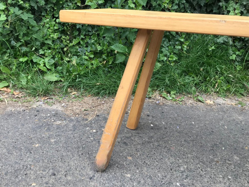 Pair of solid pine benches.