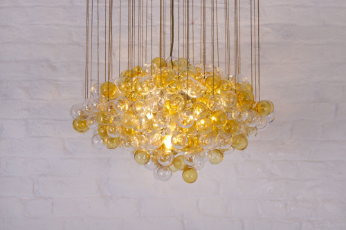 Large Murano cluster chandelier