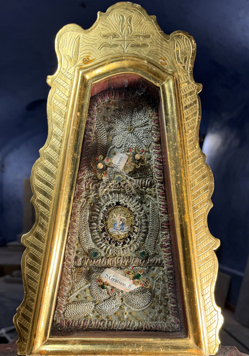 Monstrance Reliquaire Saint Libérat  - XVIIIe387