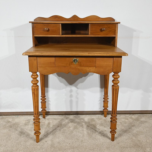 Petit Bureau à Gradin, style Louis Philippe – Fin XIXe