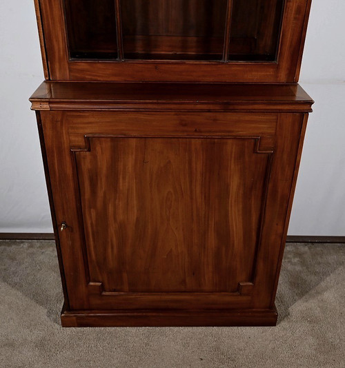 Narrow Two-body Mahogany Bookcase, England, Georgian period – 1st half of the 19th century