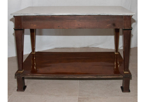 Consulate Period Mahogany Console