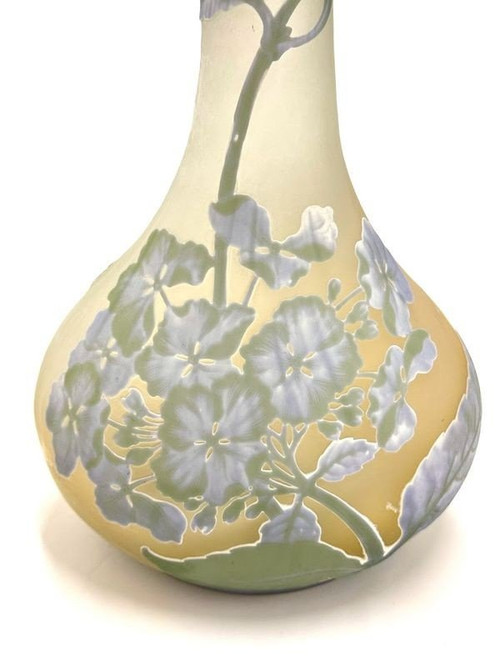 Emile Gallé Art Nouveau Vase “Hydrangea”