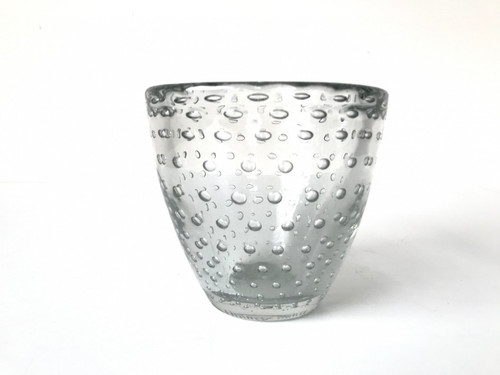 Daum Nancy France, bubble vase, circa 1930.