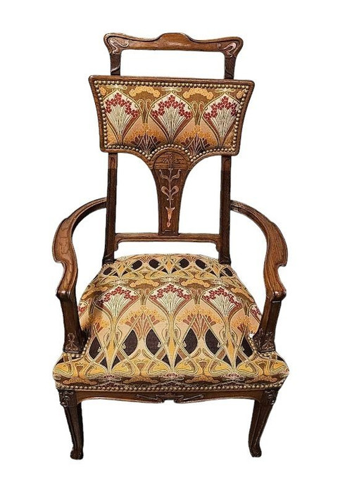 Art Nouveau Office Armchair