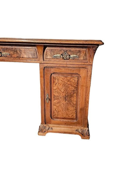 Majorelle Art Nouveau Desk “With Pine Cones”