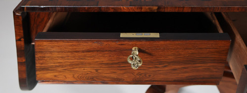  English desk with Victorian shutters