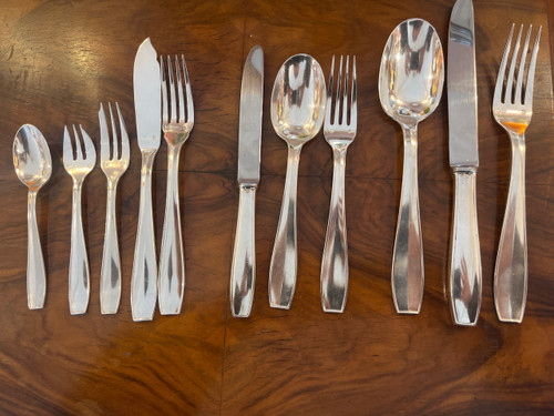 Christofle cutlery model Atlas 145 pieces Silver