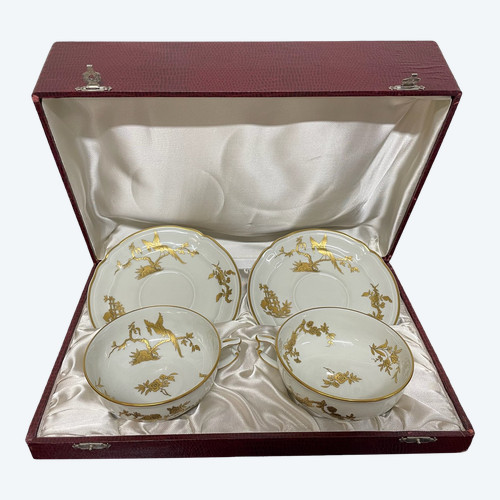 Bernardaud - Déjeuner Tête à Tête En Porcelaine Modele Reine Elisabeth