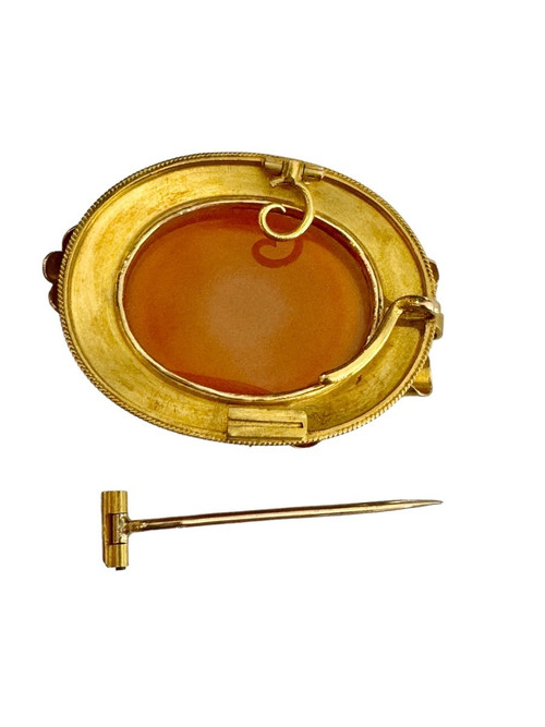 Gold Parure, Cameos On Agate Napoleon III