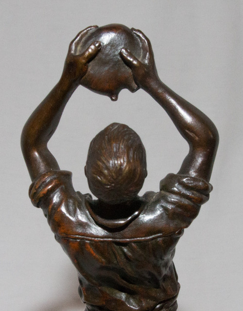 Bronze The Drinker G Omerth Circa 1920