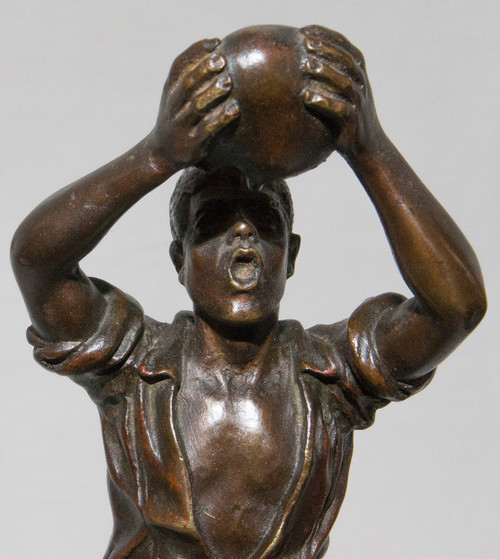 Bronze The Drinker G Omerth Circa 1920