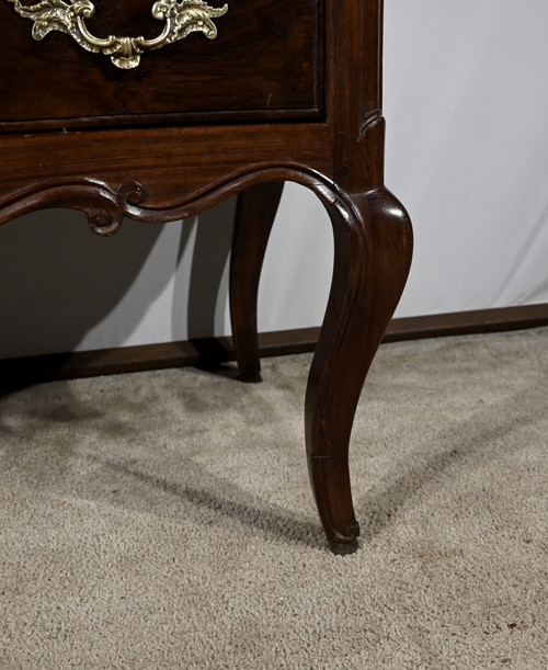 Sauteuse Commode in Amaranth and Mahogany, Louis XV – 18th Century