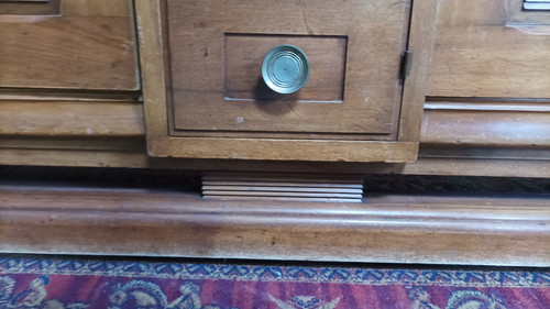 Art Deco sideboard in walnut