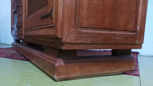 Art Deco sideboard in walnut