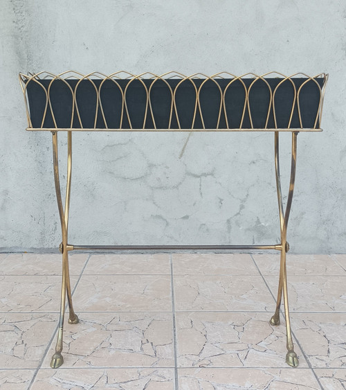 Brass planter in the style of Maison Jansen 1960