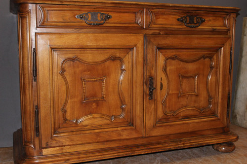 Louis XIV sideboard in 18th century walnut