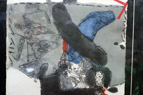 Serge HÉLÉNON, Abstract composition, Lithograph E.A.