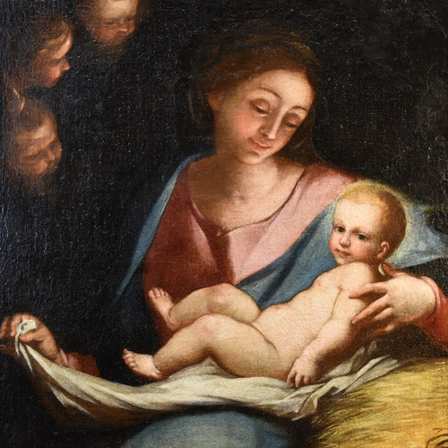 Madonna con Bambino, Anton Maria Piola (Genova, 1654 – 1715) cerchia